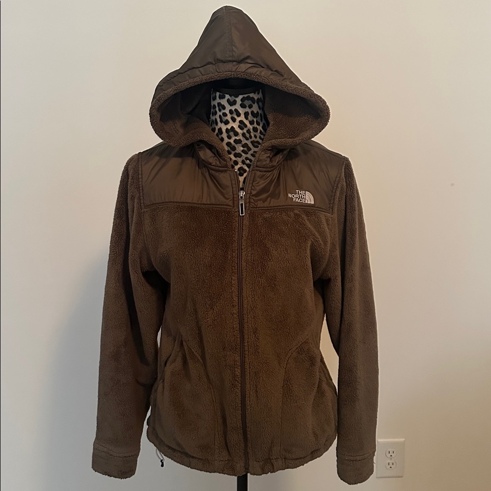 Women’s North Face Fuzzy Hoodie Jacket